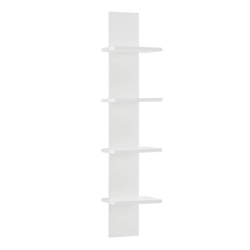 Ebern Designs Decorative Tiered Wall Shelves 4 Piece Tiered Shelf Wayfair